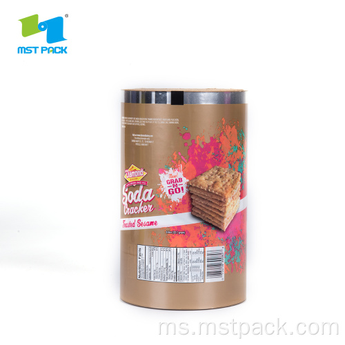 Custom Rolled Plastic Food Packaging Roll Film